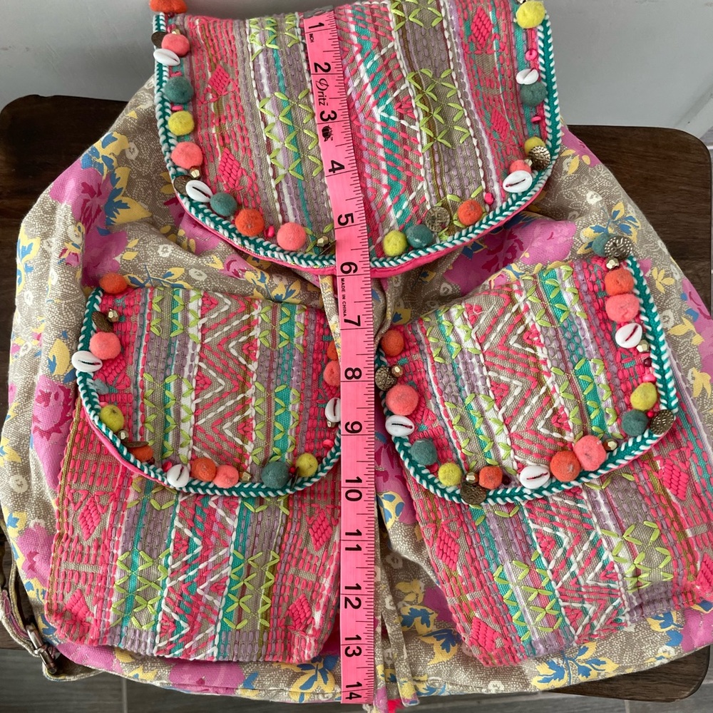 Boho backpack - Picture 9 of 9